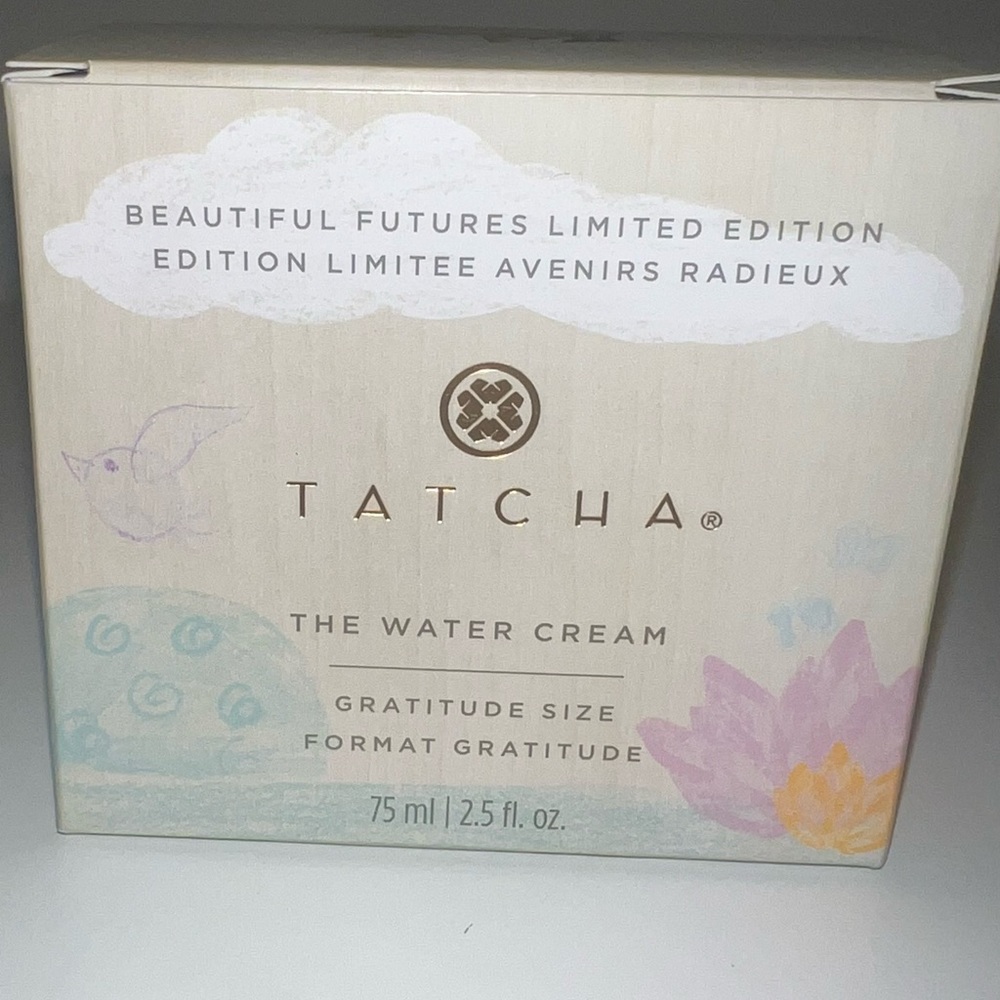 Tatcha gratitude size water cream